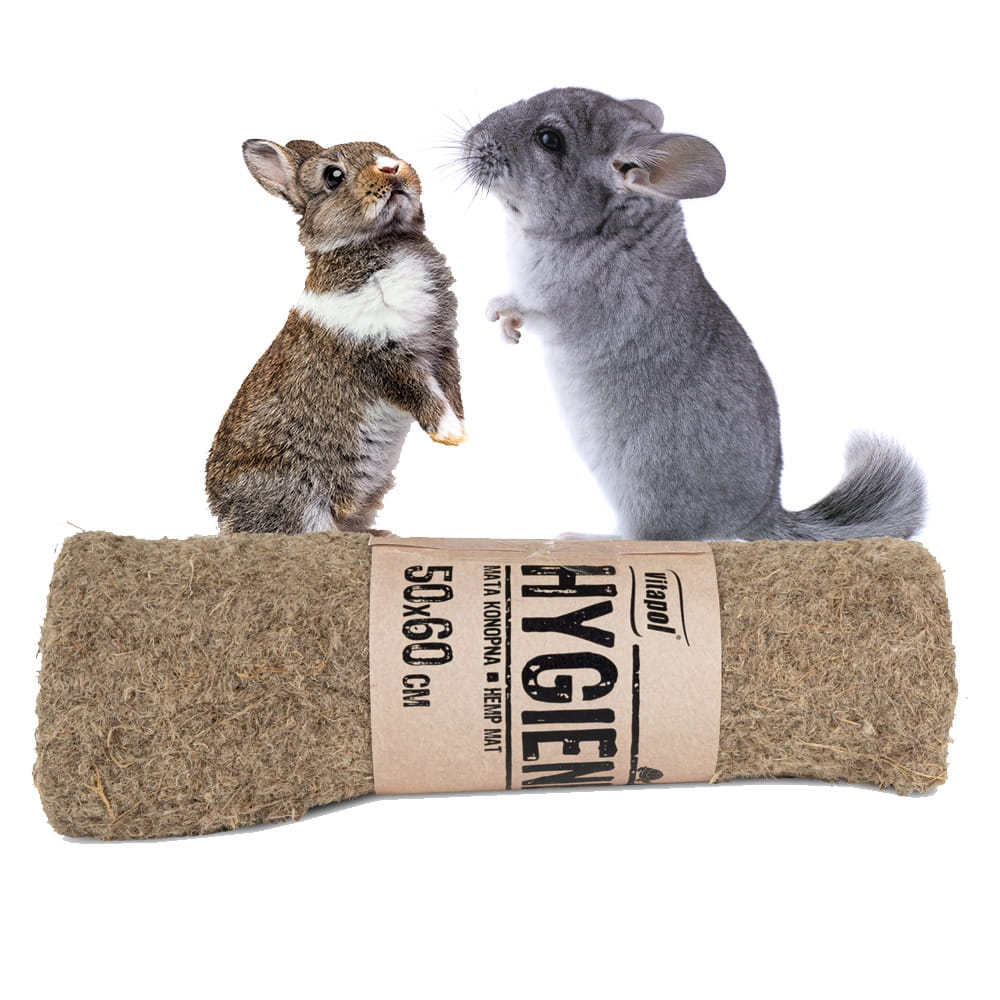 VITAPOL Mata konopna dla gryzoni i królika 50x60cm